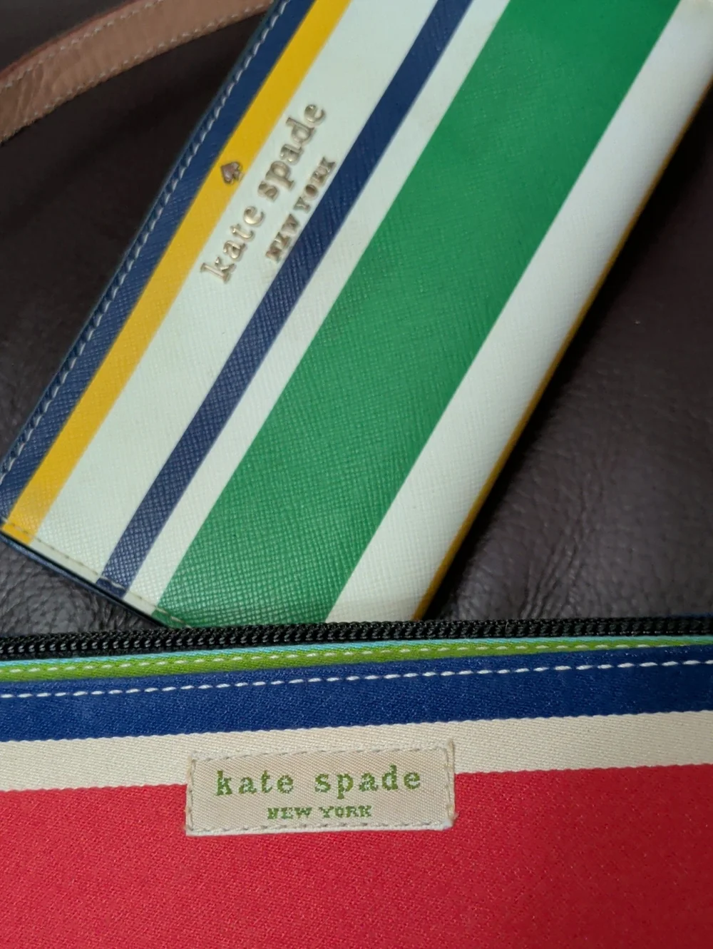 kate spade Multicolor Striped Shoulder Bag, With Wallet
